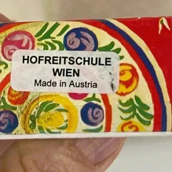 Hofreitschule wien 6 Equestrian Quadrille Coasters make in Austria Vinta… - Picture 9 of 11